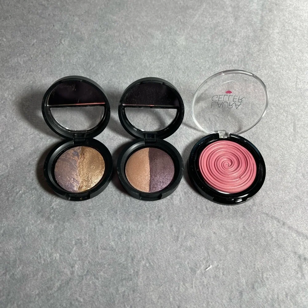 Laura Geller Eyeshadow and Blush Trio NEW